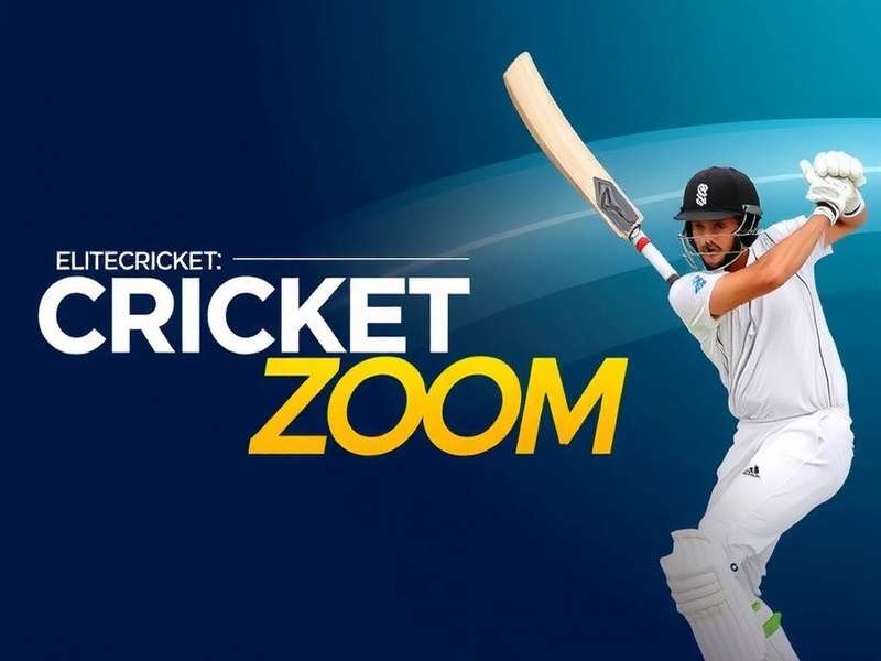 Elite Cricket Zoom - Authentic Indian Cricket Gameplay Elite Cricket Zoom Game Banner